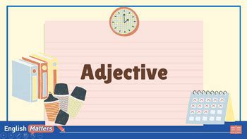 adjective powerpoint 5th grade PDF