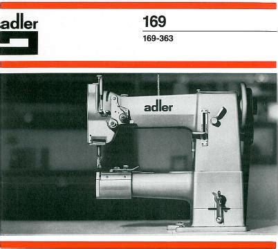 adler 169 manual pdf Epub