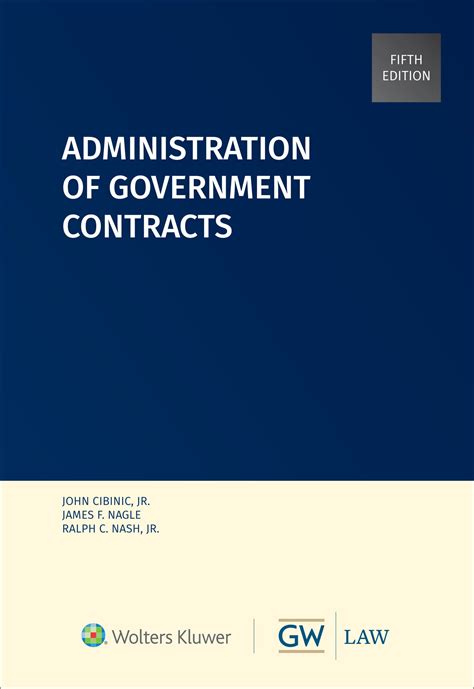 administration of government contracts Reader