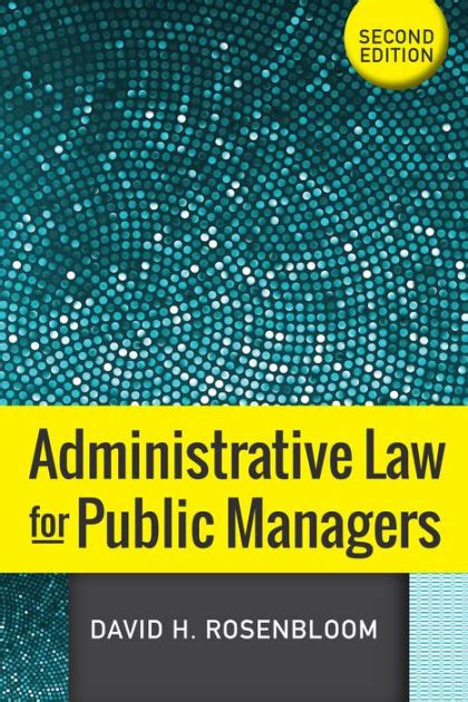 administrative law for public managers PDF