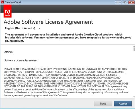 adobe acrobat reader end user license agreement error Doc