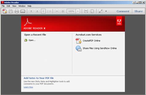 adobe acrobat reader x msi download PDF