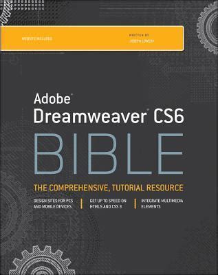 adobe dreamweaver cs6 bible Kindle Editon