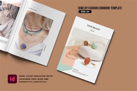 Adobe Indesign Jewelry Catalog Template