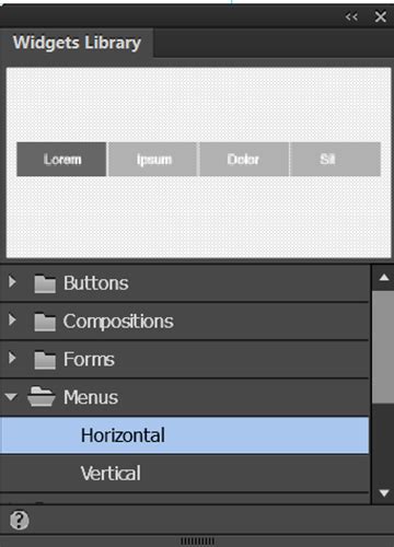 adobe muse menu widget manual Epub