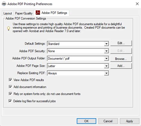 adobe pdf converter printer Doc