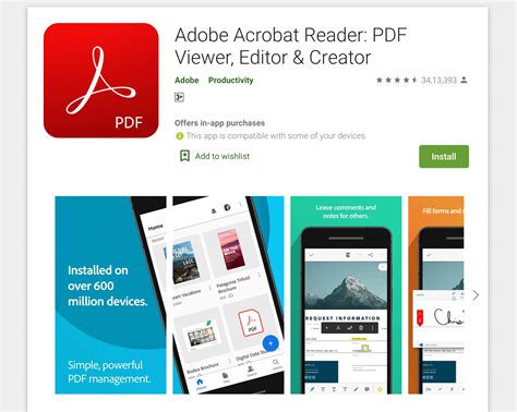 adobe pdf reader for android Epub