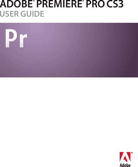 adobe premiere cs3 manual Kindle Editon