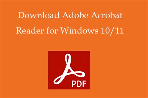 adobe reader for windows Doc