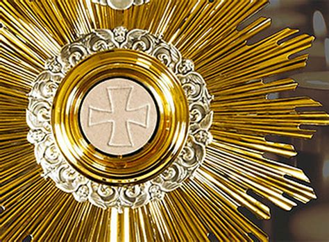 adoration benediction blessed sacrament ritual Reader