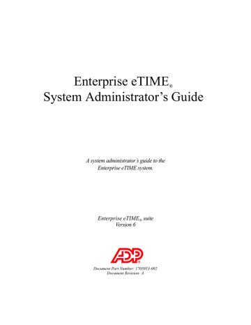 adp enterprise etime manual PDF