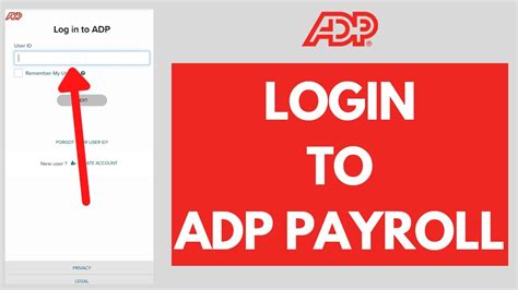 adp log in payroll