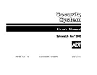 adt safewatch 2000 manual Kindle Editon