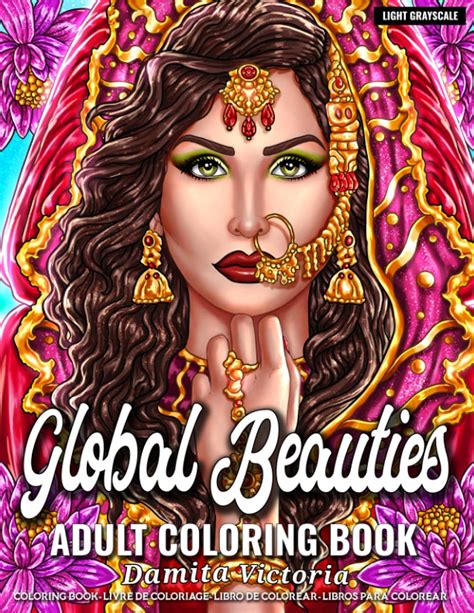 adult coloring book featuring beautiful PDF