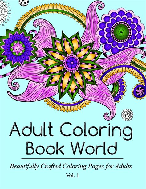 adult coloring book world dozens of relaxing designs to color PDF