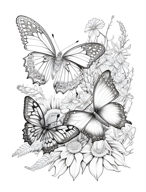 adult coloring books butterflies relaxing Doc