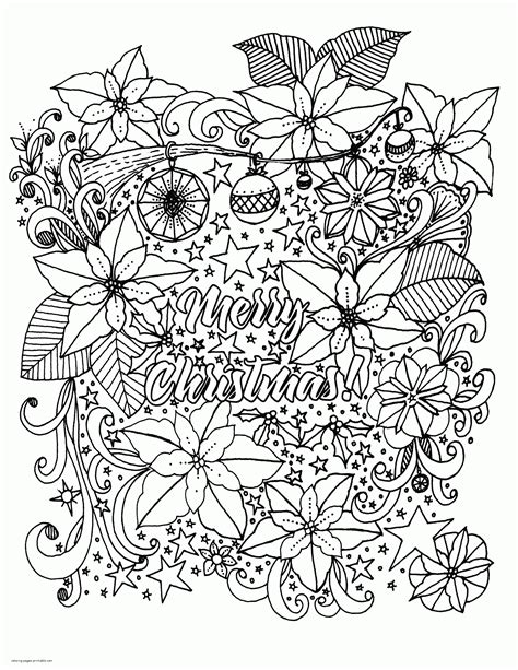 adult coloring books christmas delight Doc
