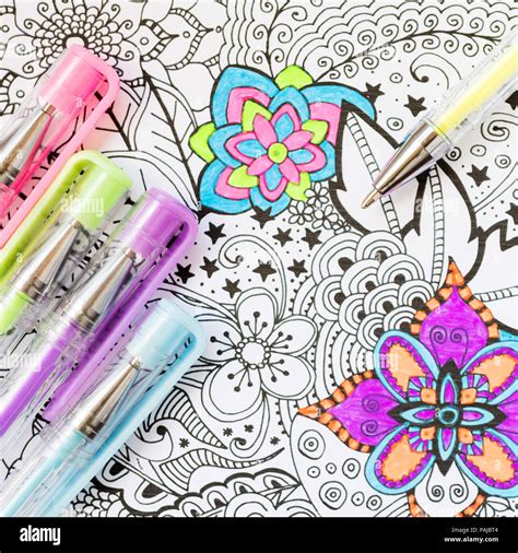 adult coloring books creativity relieving Reader