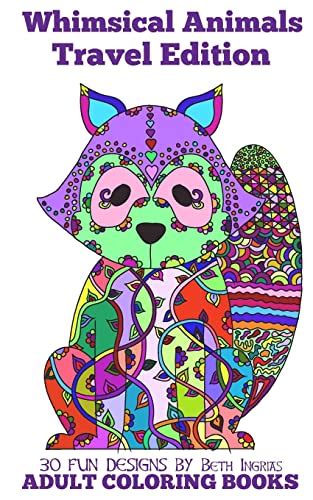 adult coloring books whimsical animals volume 7 Reader