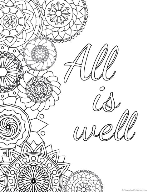 adult coloring journal anxiety floral Reader