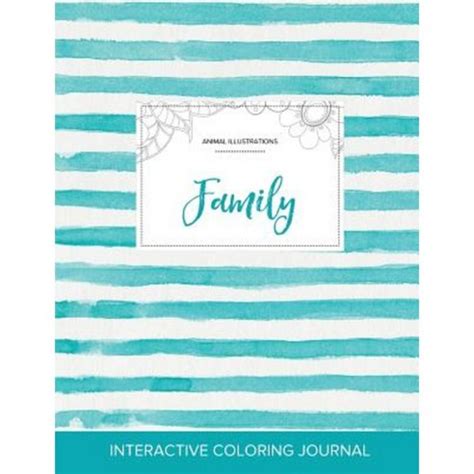 adult coloring journal family animal Kindle Editon