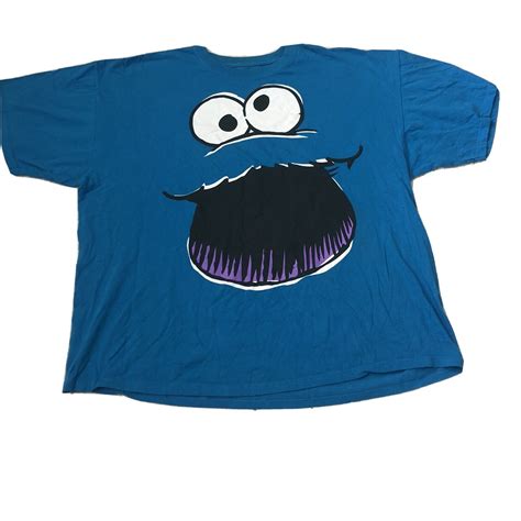 adult-sized Cookie Monster shirts