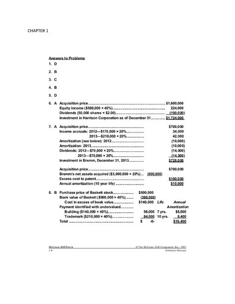 advanced accounting hoyle chapter 5 solutions Kindle Editon