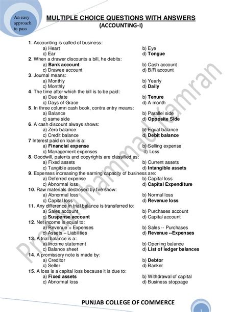 advanced accounting multiple choice questions and answers Reader