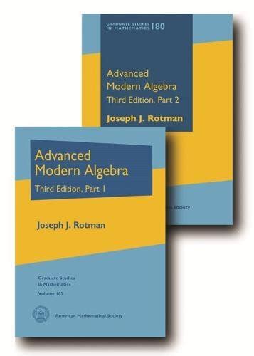 advanced algebra graduate studies mathematics Kindle Editon