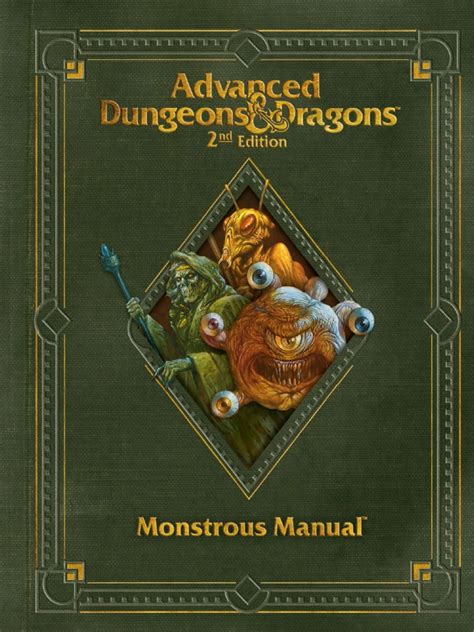 advanced dungeons dragons monstrous manual pdf Reader