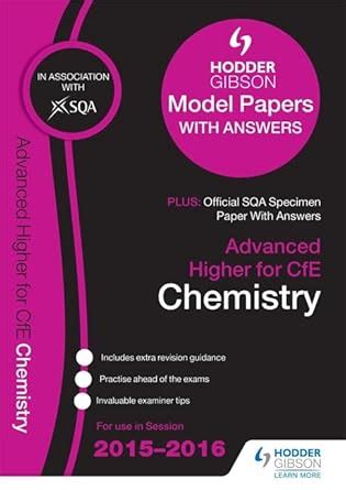 advanced higher chemistry specimen hodder Reader