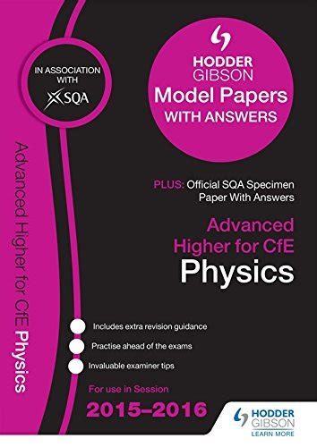 advanced higher physics specimen hodder Doc