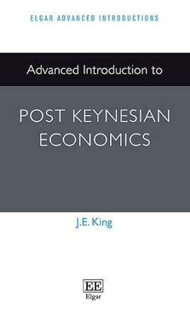 advanced introduction to post keynesian economics elgar advanced introductions series Epub