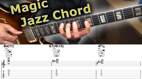 advanced jazz guitar chords PDF