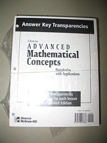 advanced mathematical concepts test answer key Reader