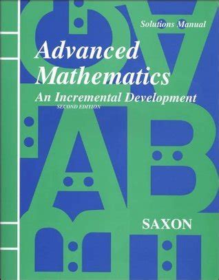 advanced mathematics an incremental development solutions manual Epub