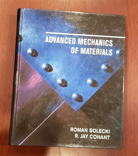 advanced mechanics materials roman solecki Epub