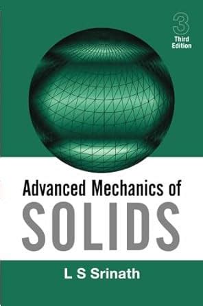 advanced mechanics of solids 3e Reader