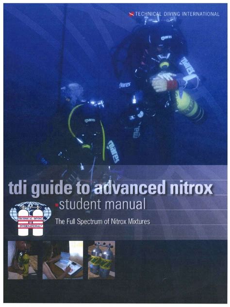 advanced nitrox manual pdf PDF
