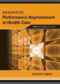 advanced performance improvement in health care principles and methods Ebook Kindle Editon