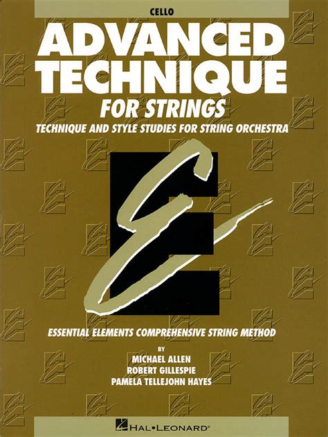 advanced technique for strings essential elements series cello Reader