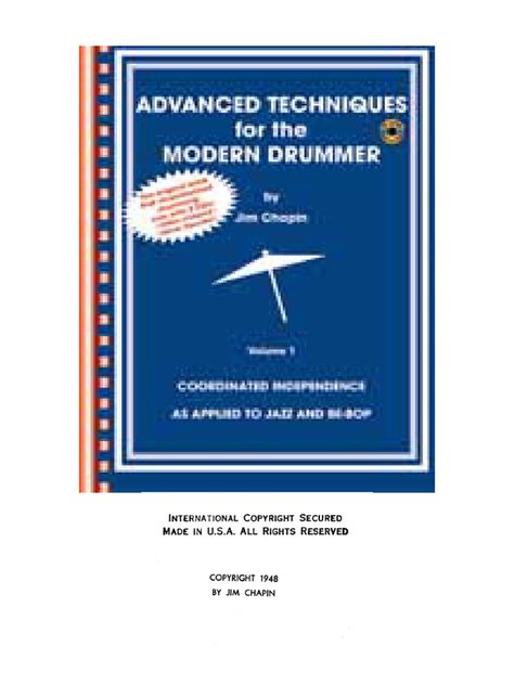 advanced techniques for the modern drummer volume 2 pdf download PDF