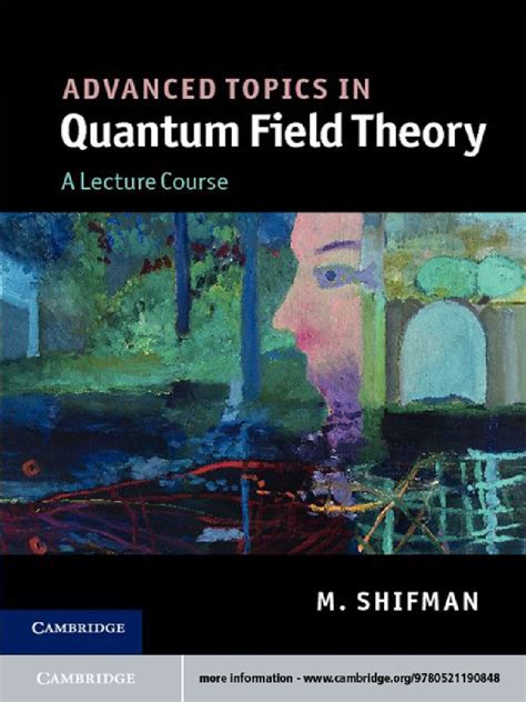 advanced topics in quantum field theory a lecture course PDF