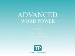 advanced word power second edition answer key Epub