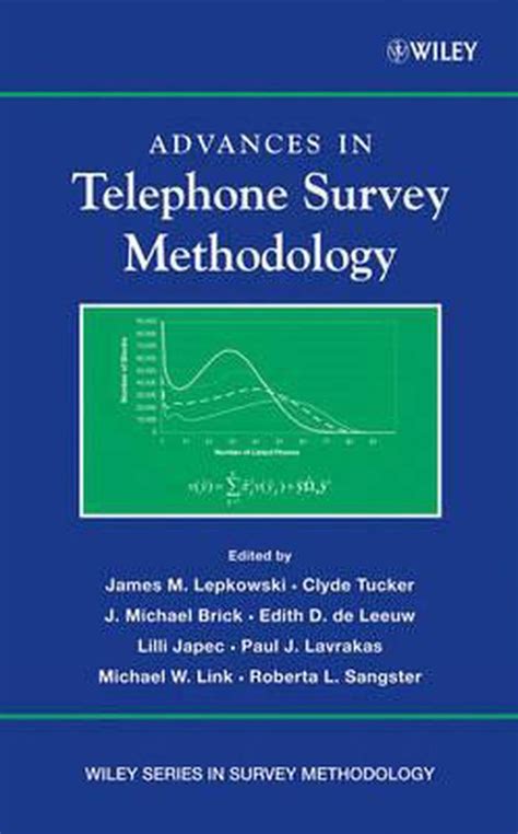 advances in telephone survey methodology Epub