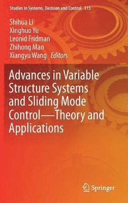 advances in variable structure systems advances in variable structure systems Kindle Editon