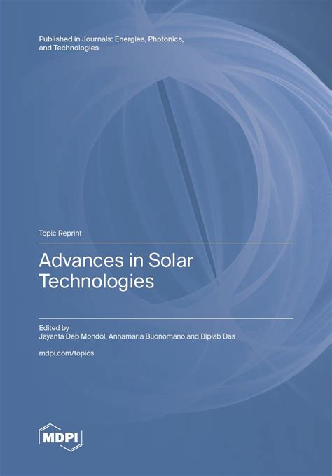 advances solar energy development technologies ebook Reader