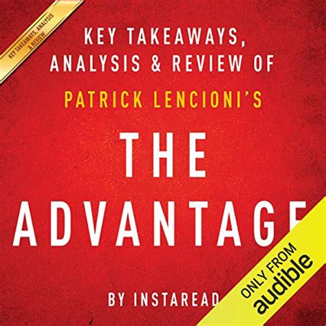 advantage organizational everything business takeaways Reader
