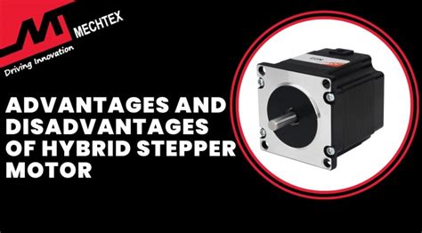 advantages and disadvantages of stepper motor