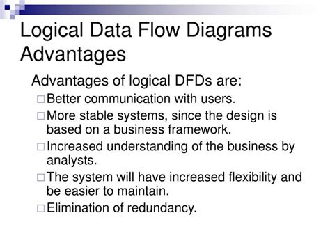 advantages of data flow diagram PDF